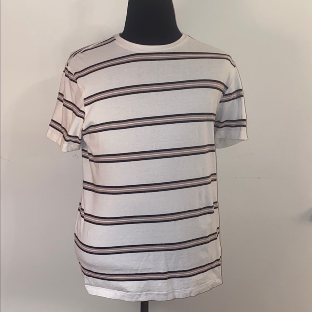 European New Look Clothing Jersey Stripe T-Shirt
